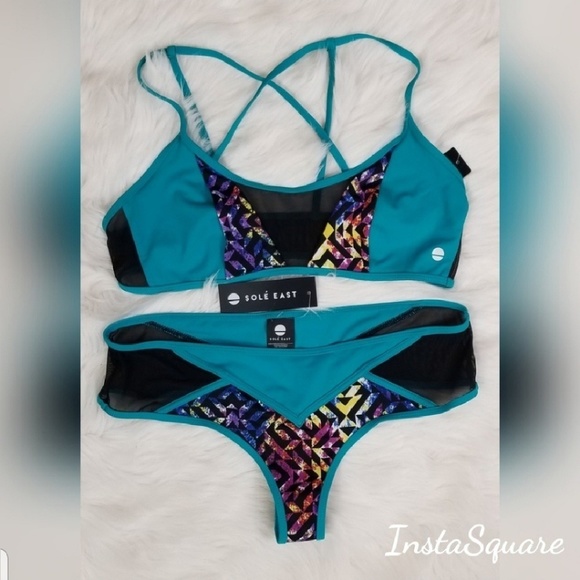 Sole East Swim Orchidbomb Sairee Bikini Set   - Picture 3 of 5